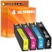 Produktbild Gorilla-Ink 4 Patronen kompatibel mit HP 913A | Für PageWide 352 DW MFP 377 DW PRO 452 DN 450 452 DW 452 DWT 477 DW