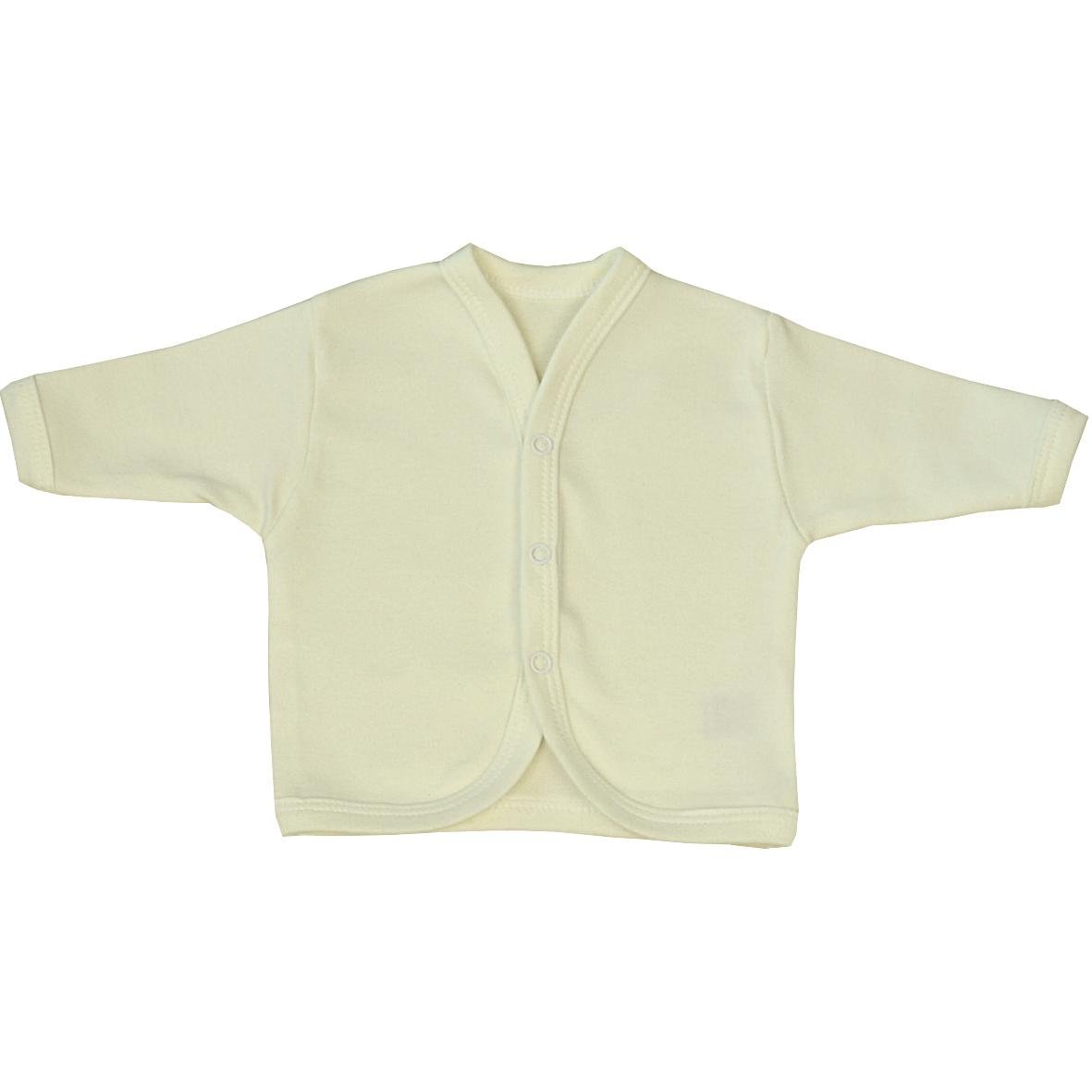 BabyPrem Baby Cardigan Jacket Cotton Clothes Premature - 6 Months Cream Newborn