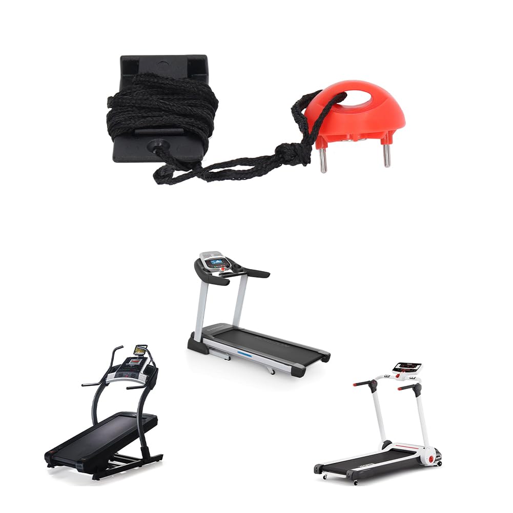 Lot De 2 Clés De Sécurité Magnétiques Pour Tapis De Course - Arrêt D'Urgence, Compatibles Avec De Nombreux Modèles