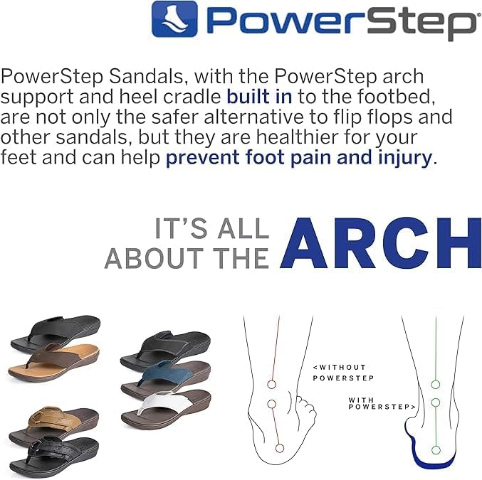 Powerstep レディース カジュアル ビーチサンダル