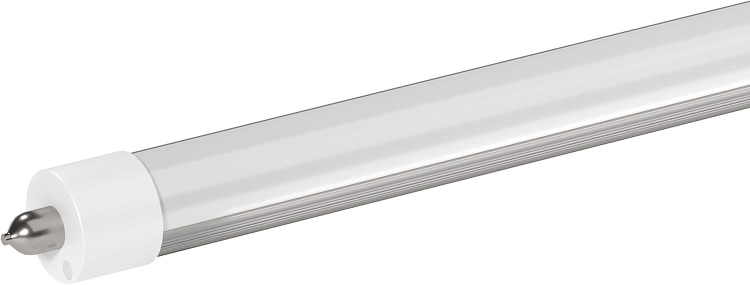 42 in. (3.5 ft.) T6 LED Tube Light, FA8 Single Pin Base, 17W, 1870Lm, 4100K Cool White, Type A Plug & Play (Works with Existing Ballast), Replacement for 25W F42T6/CW, 2 Pack