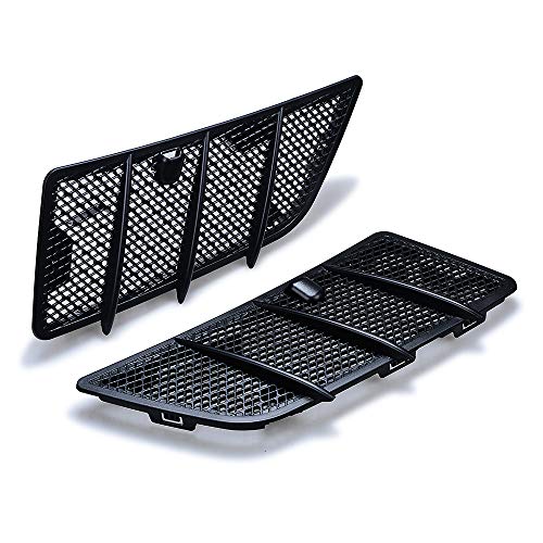Left Right Hood Air Vent Covers Compatible with 08-11 Mercedes W164 ML350 ML450 ML550 ML63 AMG GL320 GL350 GL450 GL550