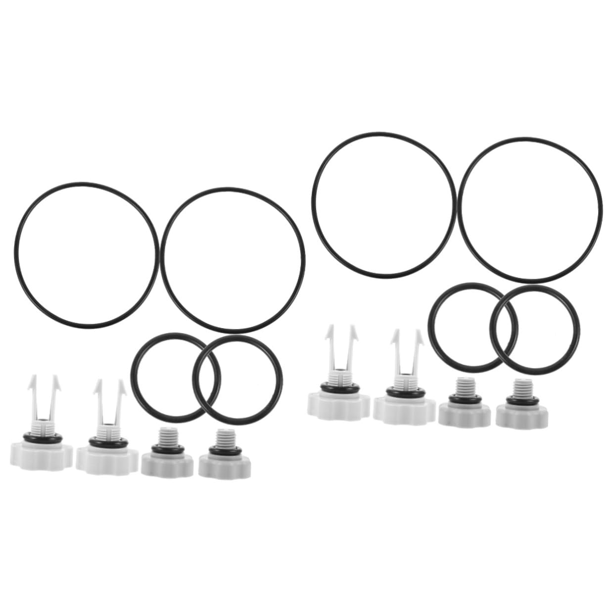 Gatuida 2 Juegos De Kit De Reparación De Bomba De Filtro Filtros Elemento De Filtro De Piscina Anillos De Repuesto para Selladores De Filtro De Piscina Junta De Repuesto para