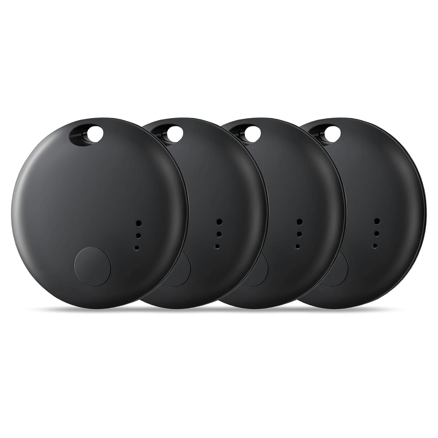 Air Tag Tracker-4 Pack,Smart Bluetooth Tracker,Smart Tag Item Finders Works with Apple Find My (iOS only) App,Air Tracker Tracking Device,Keys Finder and Item Locator for Bags,Luggage,Pets