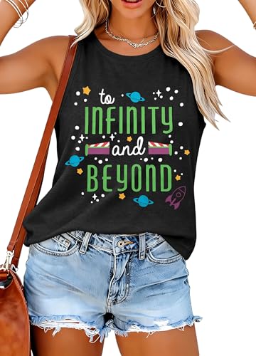 Youve Got A Friend in Me Tank Tops Womens Magic Castle Graphic Shirt Family Vacation Trip Sleeveless Crewneck Outfit