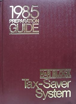 Leather Bound H&R Block Tax-saver System: 1985 Preparation Guide Book