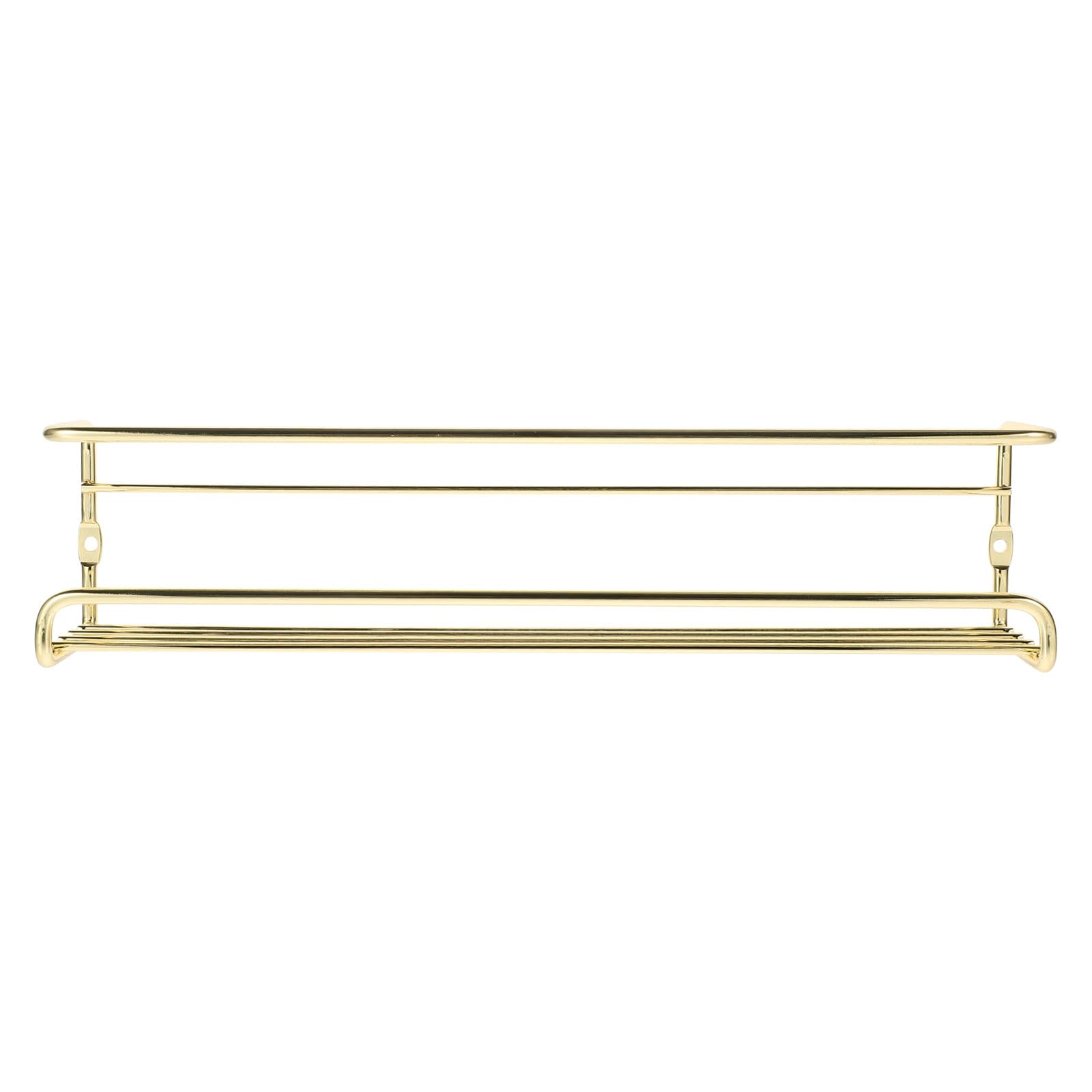 GARVALON Estante de Especias de Cocina de Hierro y Pvc, Montaje en Pared