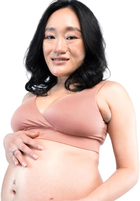 - Maternity Bra | Nursing Bra for Women | Pull Down Feeding Bra | Non Padded Bra for Women Slip On | Tencel Micromodal