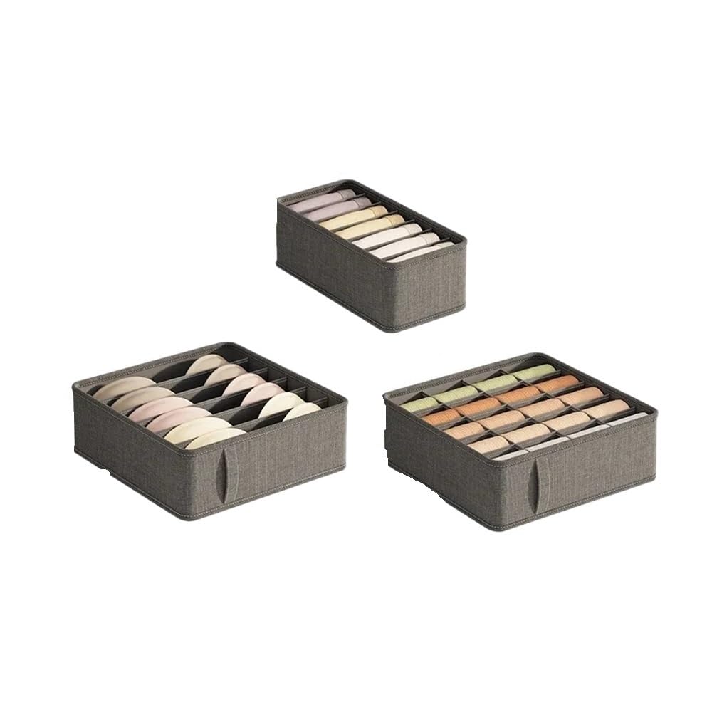 Griglie Catione PP Calzino Pantaloni Semplicità Organizzatori di Armadietti e Cassetti Caselle di Ordinamento Casa Scatola Organizzatore Storage Box (7 Griglie (5 pezzi)