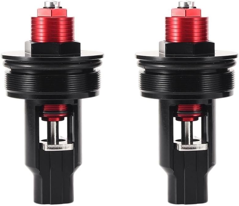LANBAO Motorcycle Preload Fork Caps For Suzuki GSX-R1000 GSXR1000 2003 2004 51351-40F30-000 Adjustable Fork Bolts Black Red