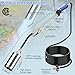Propane Torch Weed Burner Kit,High Output with Storage Bag,Heavy Duty Self Igniter Blow Torch with Turbo Trigger and 10FT Hose,Flamethrower for Weeding,Roofing,Melting Ice Snow