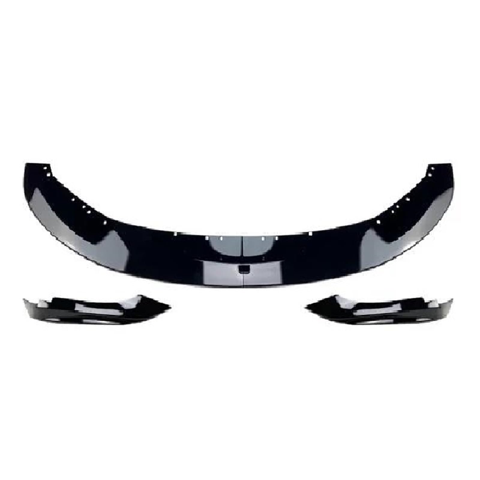 Spoiler frontali auto Per BMW Serie 4 F32 F33 F36 435i 2014 2015 2016 2017 2018 2019 2020 Spoiler Paraurti Anteriore Auto Anteriore Front Spoilers(Nero lucido)