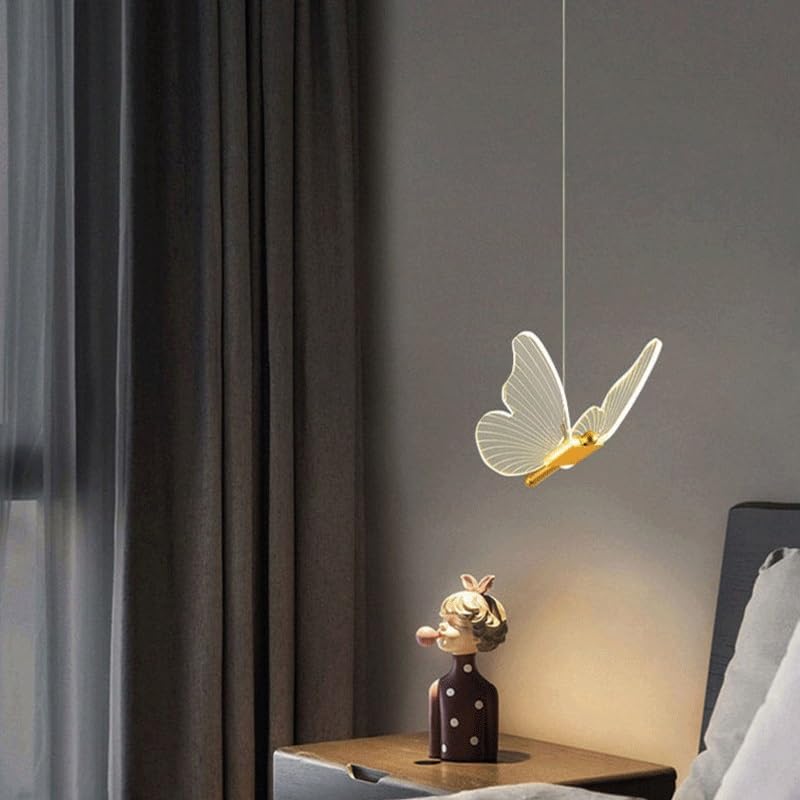 Lampe suspendue LED 7,9" en acrylique avec fil réglable