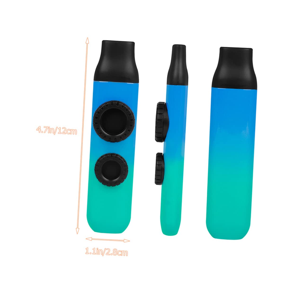 TOYANDONA 2juegos Kazoo Musical Instrumento Para Guitarra y Ukelele Fácil De Aprender Para Niño Niña y Adultos Diversión Musical Portátil Degradado