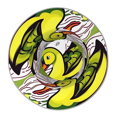 Jogo Duck Flock, Chapéu Balde Flectivo, Boné de Pescador de Poliéster Dupla Face Estampa Moderna, Ch