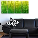 "Green Labyrinth" Modern Abstract Metal Wall Art Sculpture Painting Decor