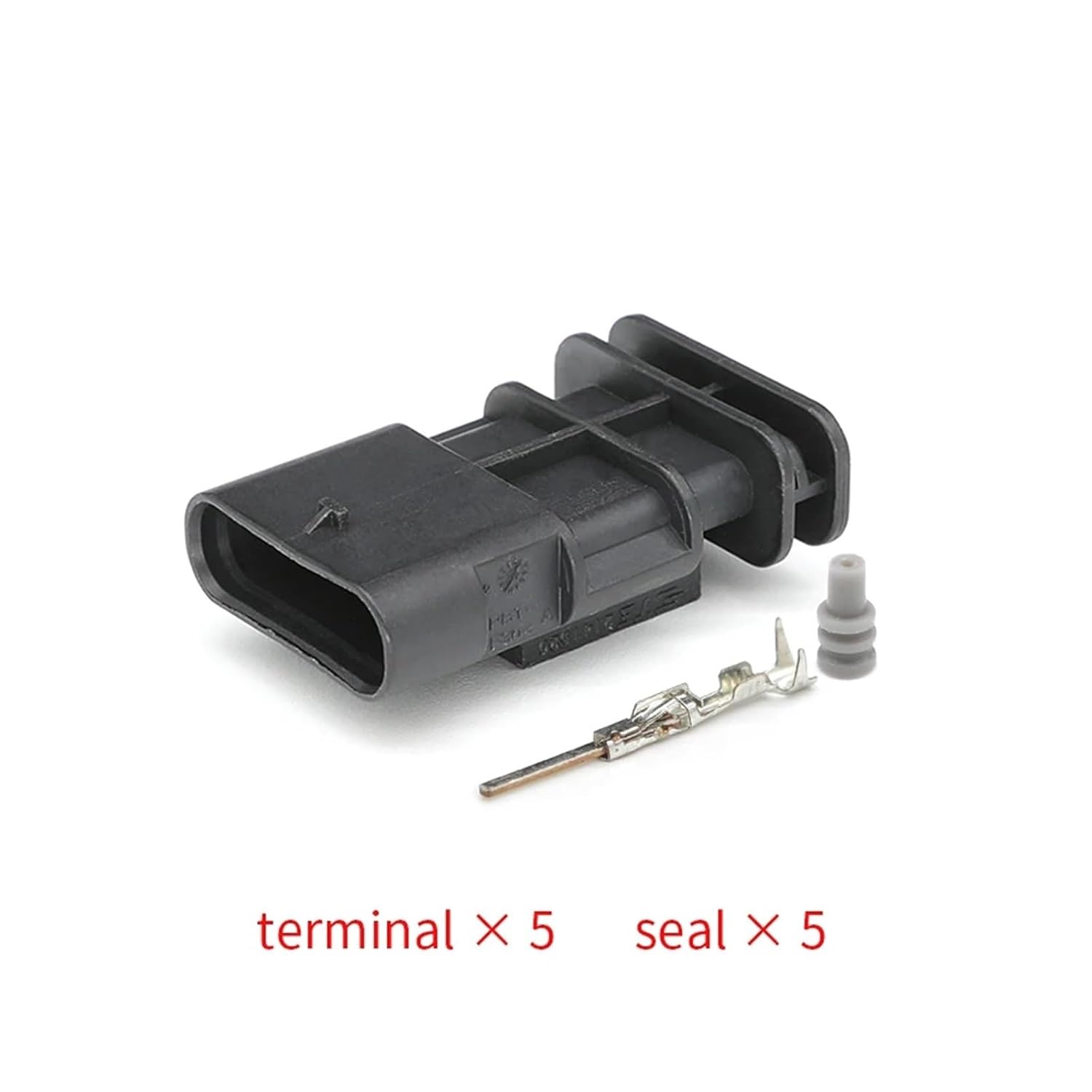 Locking Plug Connector, 5Pin 1-2141520-1 1.2mm Series Connector Cable Connectors Reversing/Plug(Male Set)