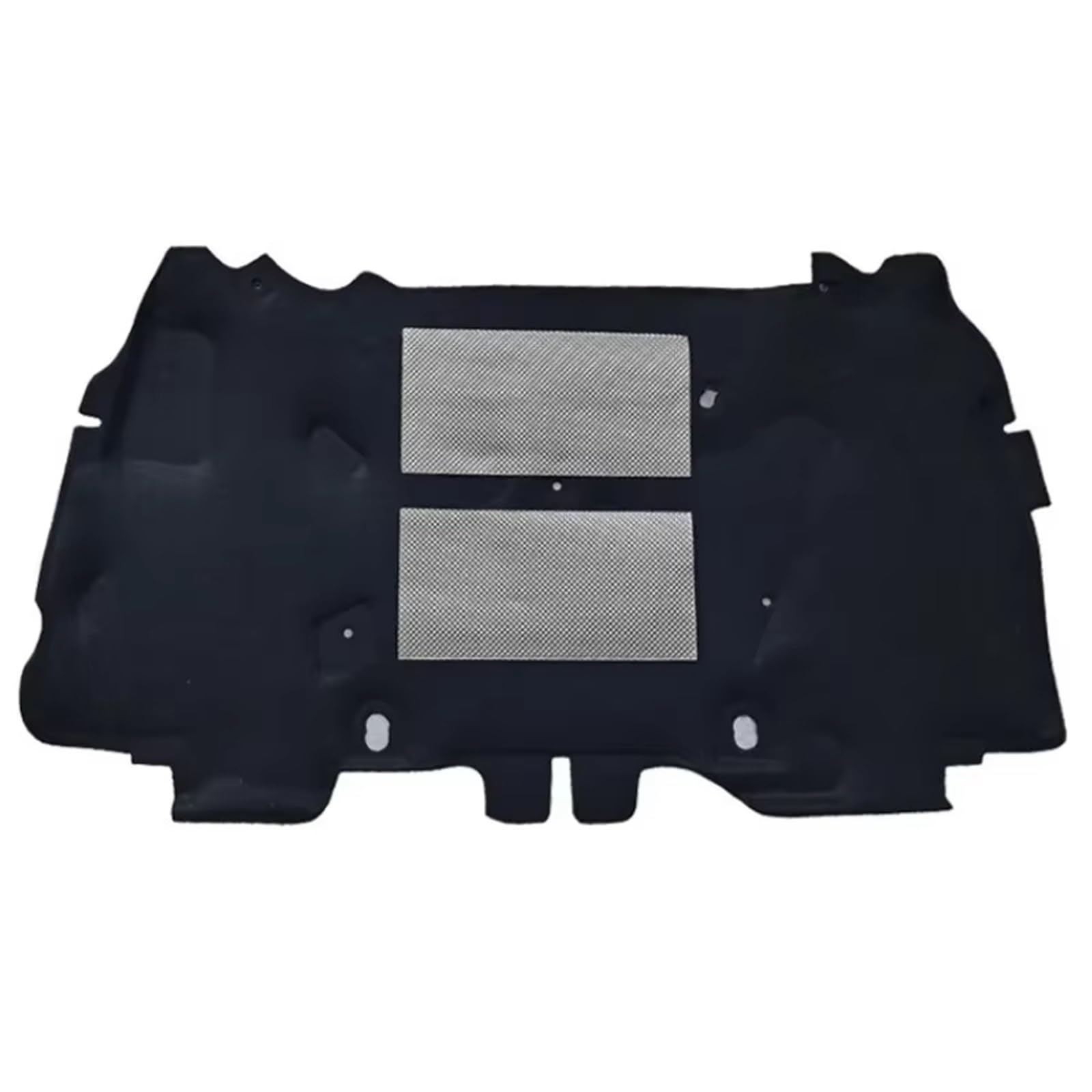 Lomgyhfd One Color Bonnet Insulation Mat Compatible With Jeep For Wrangler Jk 2018-2023 Engine Soundproof Cotton Mat Front Hood Engine Heat Sound Insulation Pads Cover