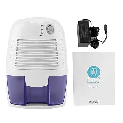 Auto-Off Dehumidifier, Moisture Remove Tool, Moisture Remove Absorber Portable Dehumidifier Electric Mini Dehumidifier with Reduce Noise Pollution and Super Quiet Design for Kitchen/Bedroom(#2)