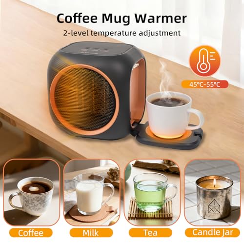 Calefactor Eléctrico Portátil Cerámico 800 W miniatura 3