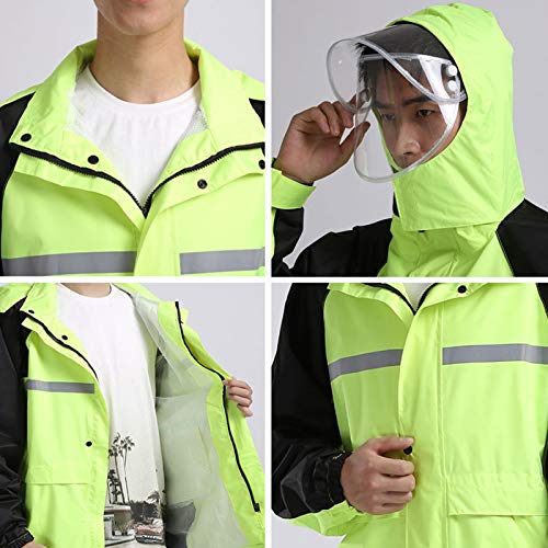 Traje impermeable con capucha para hombre y mujer miniatura 4