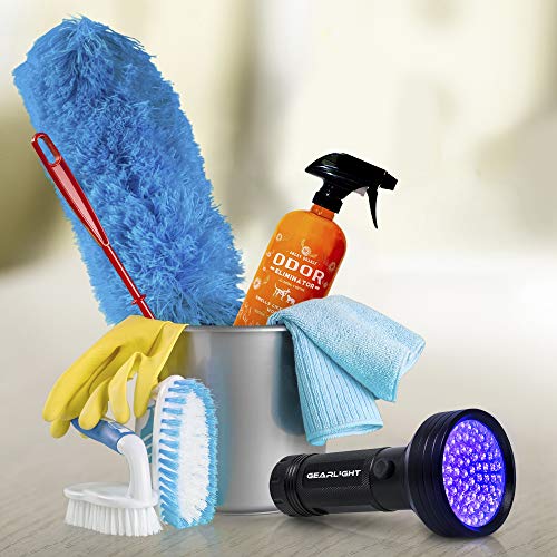 Gearlight Uv Flashlight Black Light From 68 Led Blacklight Flashlight Dog/Cat Pet Urine Detector, Scorpion, Bed Bug, Resin Curing, Dog Stain, And Carpet Odor Eliminator Remover, Id Checking _Xr68 #TOP3