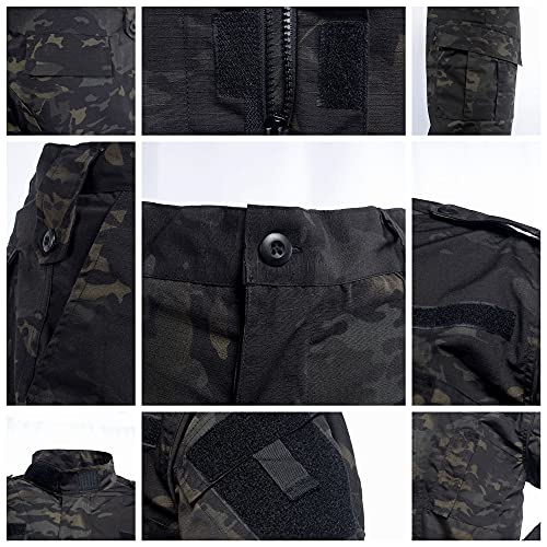 Variante de JOYASUS ropa airsoft Traje táctico BDU Camo M