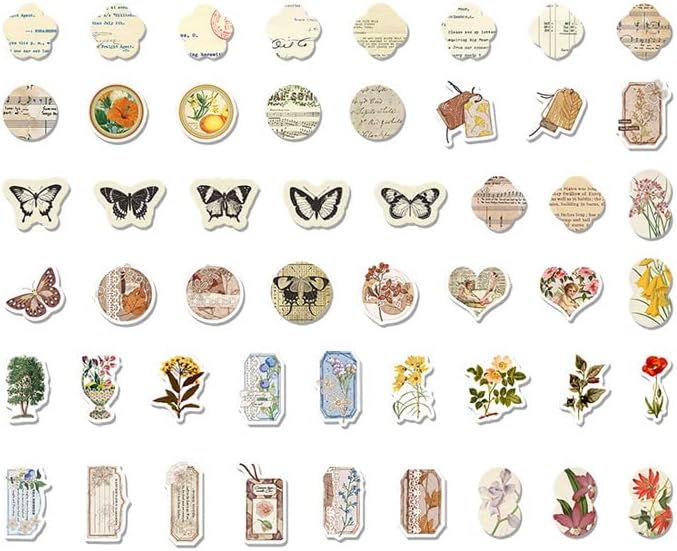 Sale 87 Off 46枚 花 フラワー 写真 アンティーク ビンテージ シール デコステッカー アンティーク調 コラージュ レトロ Shipsctc Org