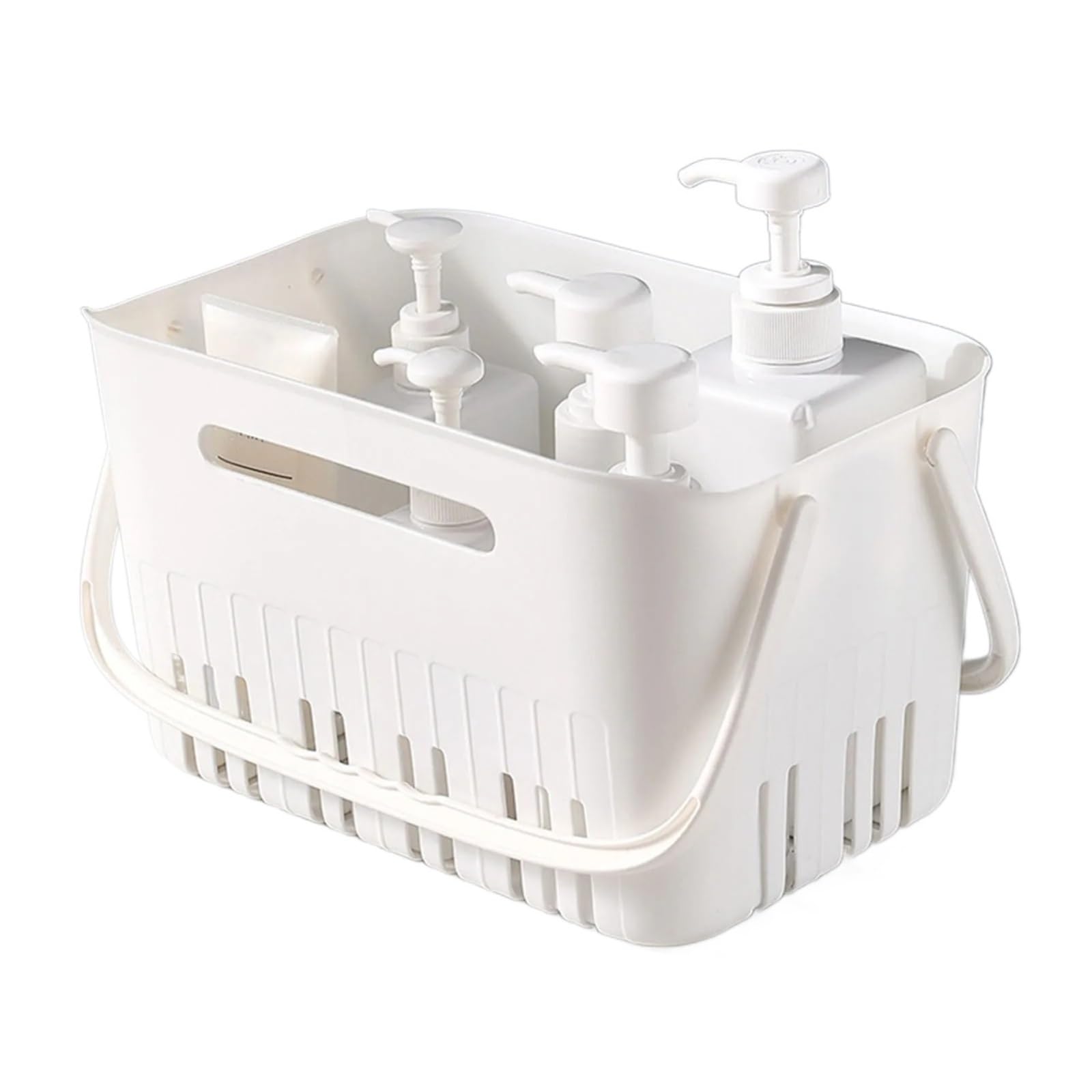 WSQHAO 2Pcs Toiletry Basket With Handle Portable Shower For Bathroom for Shower(Color2)