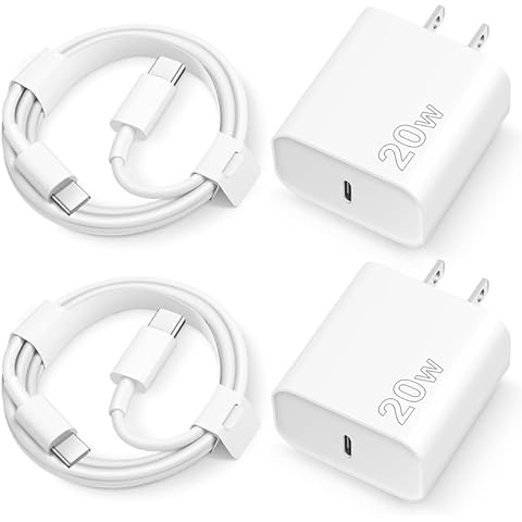 iPhone 16 15 Charger Fast Charging 20W PD USB C Wall Charger with 6FT USB C to C Charging Cable Compatible iPhone 16/16 Pro/16 Pro Max/16 Plus,15/15 Pro/15 Pro Max/15 Plus, iPad Pro/AirPods and More Cover