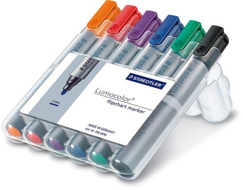 Staedtler Lumocolor 356B marqueurs pour tableau de conférence en réunion et bureau