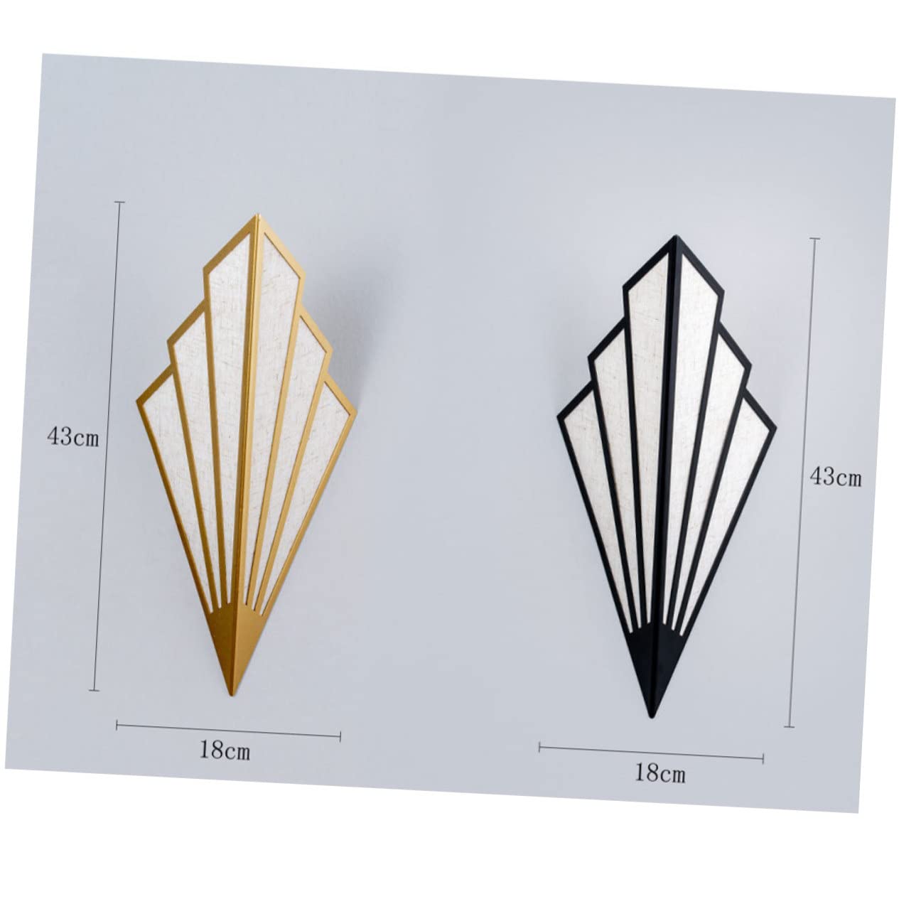 Gadpiparty Decorative Led Wall Lamp Warm Light European Design for Corridor and Stair Easy Installation Creative Wall Light for Bedroom and Home Decor Black