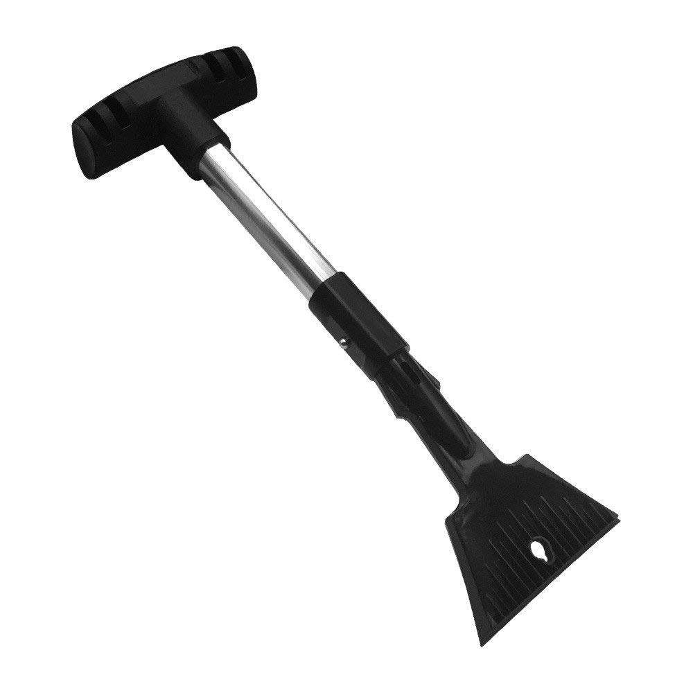 TERRE JARDIN - Pelle a Neige - Pelle à Neige Pliable, Multifonctions, avec Brosse et Grattoir - Pelle Déneigement Légère, Aluminium et Plastique - Pratique pour Voiture