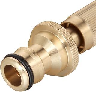 garden hose nozzle with quick release Brass hose pipe nozzle for washing cars Watering flowers Cleaning Irrigation