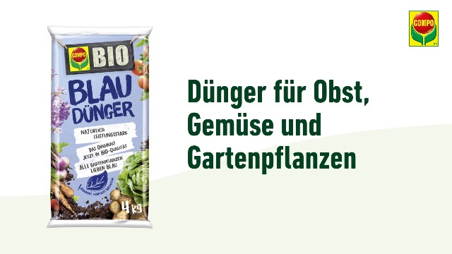 COMPO BIO Blaudnger Bio-Dnger fr Garten- und Balkonpflanzen