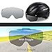 Shinmax Bike Helmet for Men Women, Bicycle Helmet with Detachable Magnetic Goggles for Adult Road Biking Mountain Cycling Helmet (BC-001)