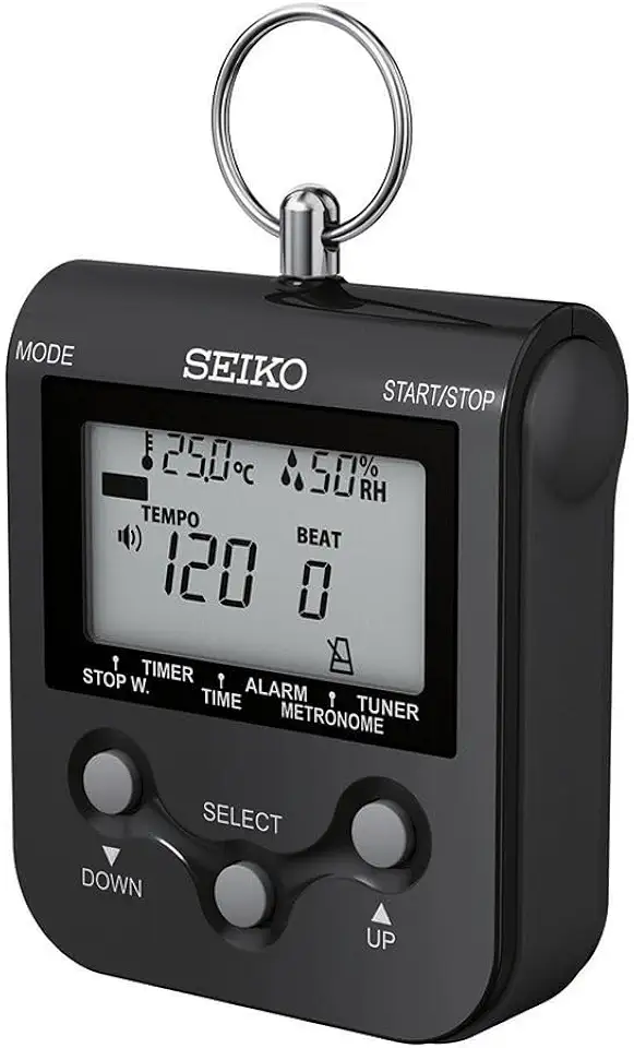Seiko Metrônomo compacto DM90B, preto