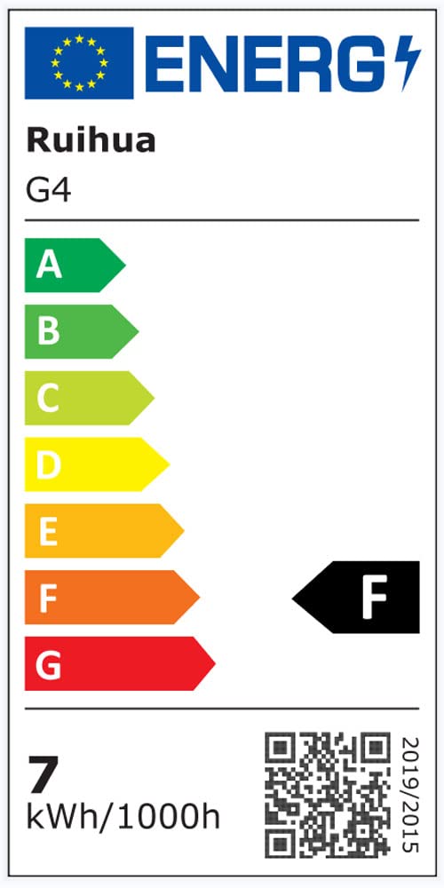 Ruihua G4 7W LED-Glühbirnen(70W Halogenlampenäquivalent) 700LM Mini-Kapselbirnen,Nicht Dimmbar Kaltweiß 6000K Bi-Pin-Sockel G4 LED Lampen für Heimbeleuchtung AC 220-240V,Pack mit 20