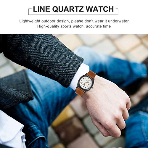 ULTECHNOVO Homens Relógios de Luxo Relógio de Quartzo Dos Homens Casuais Ao Ar Livre Relógio Do Espo