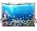 Produktbild JoneAJ 7x5ft Aquarium Hintergrund Blau Aquarium Coral Forest Fotografie Hintergrund und Studio Fotografie Kulisse Requisiten LYLX347