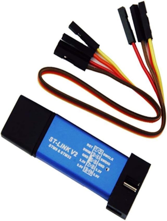 Dimensions of the ST-Link V2 unit