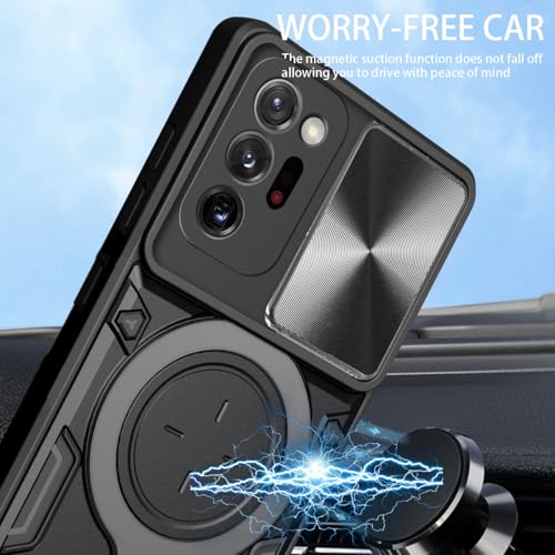 Coque robuste Asuwish pour Samsung Galaxy Note 20 Ultra avec protection écran intégrée - 4
