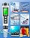 TDS Meter & PH Tester, 0.01 High Accuracy Pool Tester PH Meter for Water, Water PH/TDS/Temperature Tester(°F/℃), PPM Meter for Drinking Water, Hydroponics, Aquarium and Pool