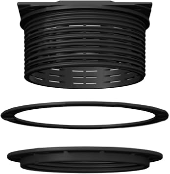 Wedi Fundo Click and Seal Height Adjustment Kit, Black