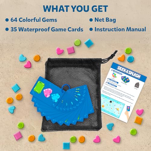 Skillmatics Pool Toys, Seek & Splash, Search & Find Water Game - Image 3