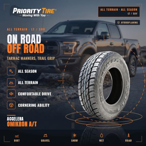 Image of Accelera Omikron A /T LT285 /75R17 121 /118S All Terrain E (10 Ply) (OWL) Tire