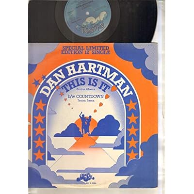 DAN HARTMAN - THIS IS IT - 12 inch vinyl