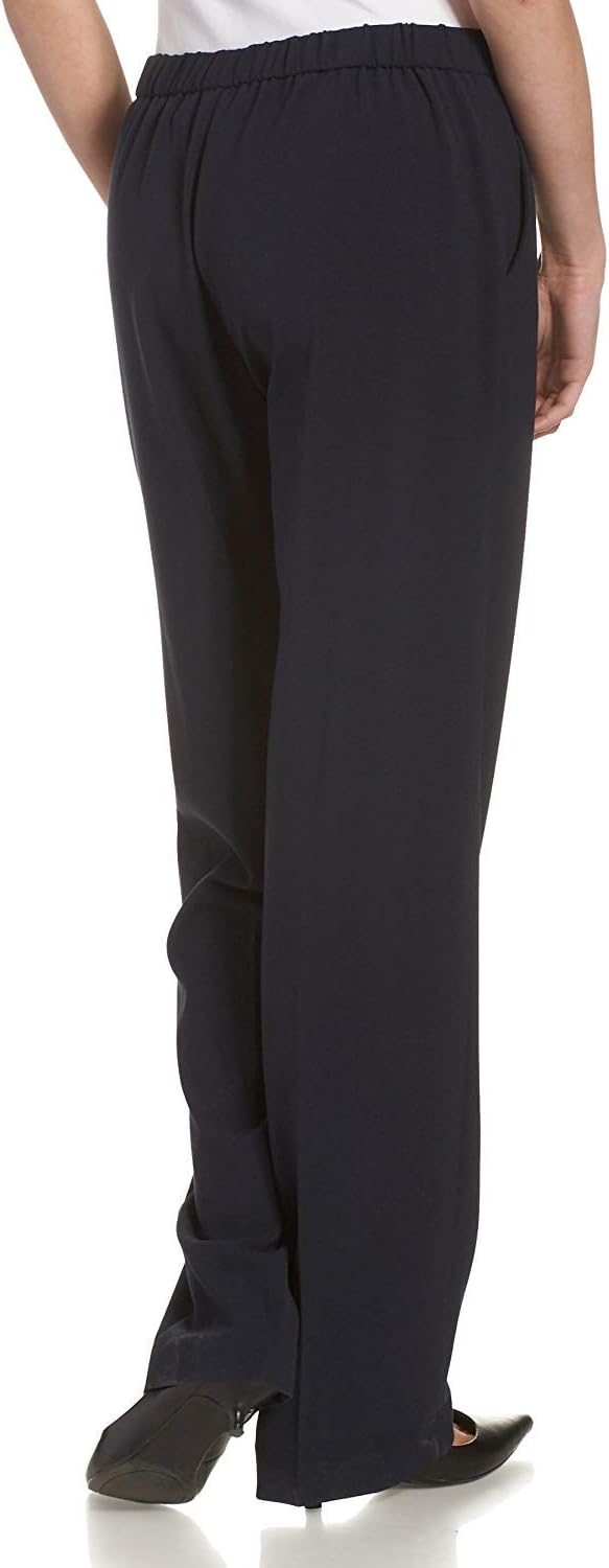 Briggs New York Womens Petite Pull on Dress Pant Average & Short Length - Image 3