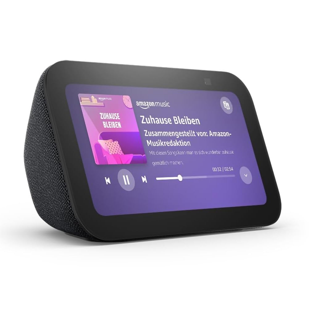 Echo Show 5 (Neueste Generation) in Anthrazit