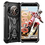 FOSSiBOT F101 Pro T�l�phone Portable Incassable 10600mAh(18W) 15Go + 128Go/1To Smartphone Incassable �crans Doubles 5,45